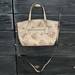Floral Ava Coach bag